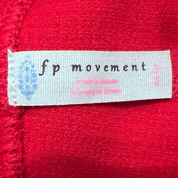 Free People Movement Leggings Vibrant Candy Red Womens Leggings Size XS EUC - Picture 9 of 13